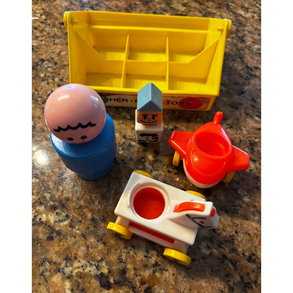 Vintage Fisher Price Toys 5 pieces